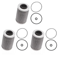 3Pack Oil Filter w/ O-rings for Sea-Doo GTI/RXT/RXP/GTX 130-300HP