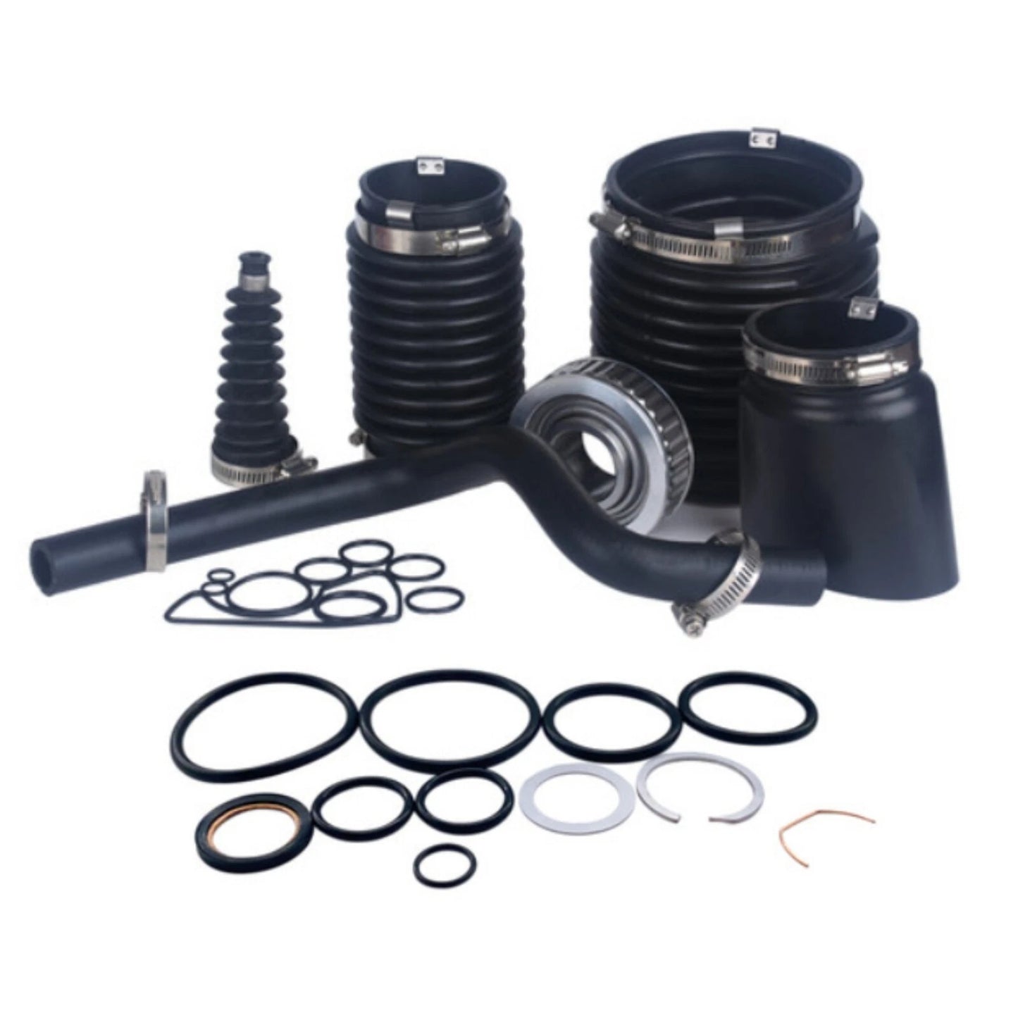 Bravo 1 Bellows Transom Seal Gimbal Bearing O-Ring Kit for Mercruiser