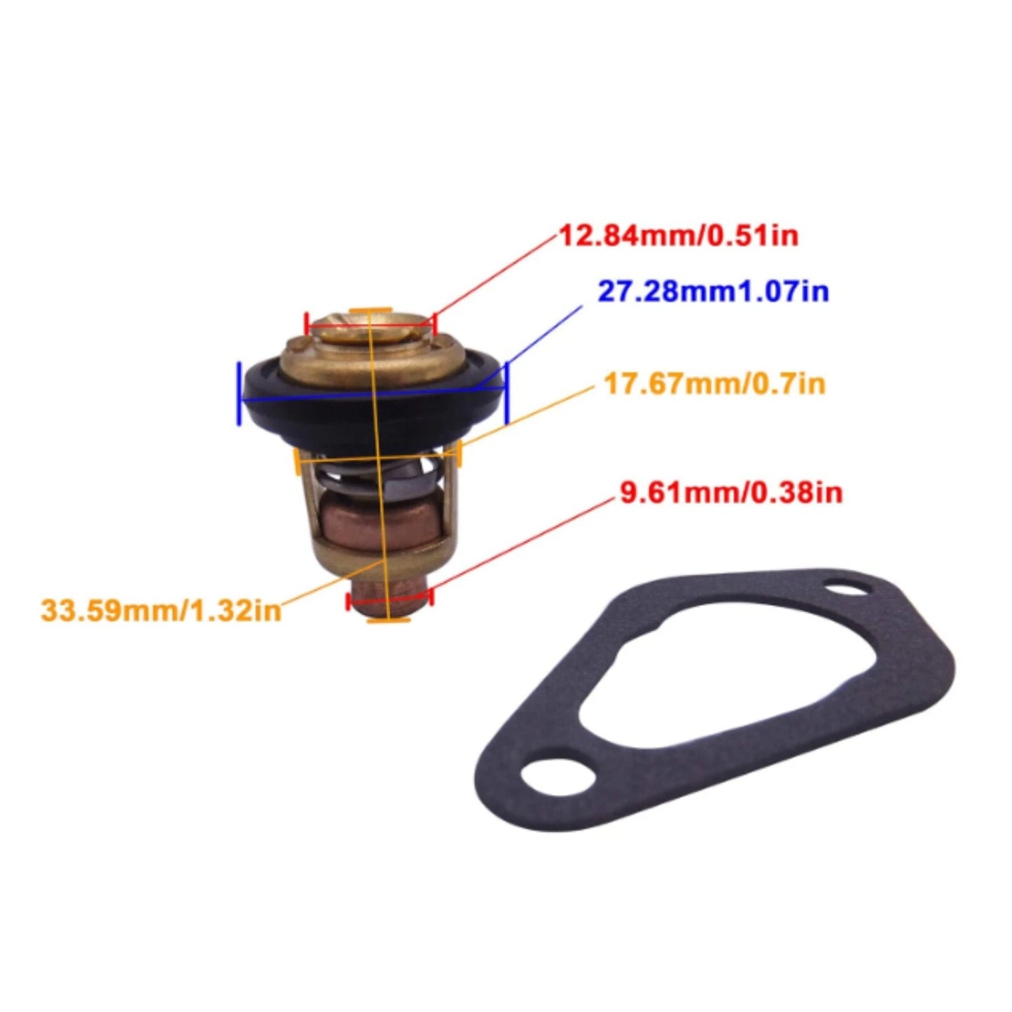 Thermostat Kit for Nissan Tohatsu Outboard MFS 8-30HP 2/4T