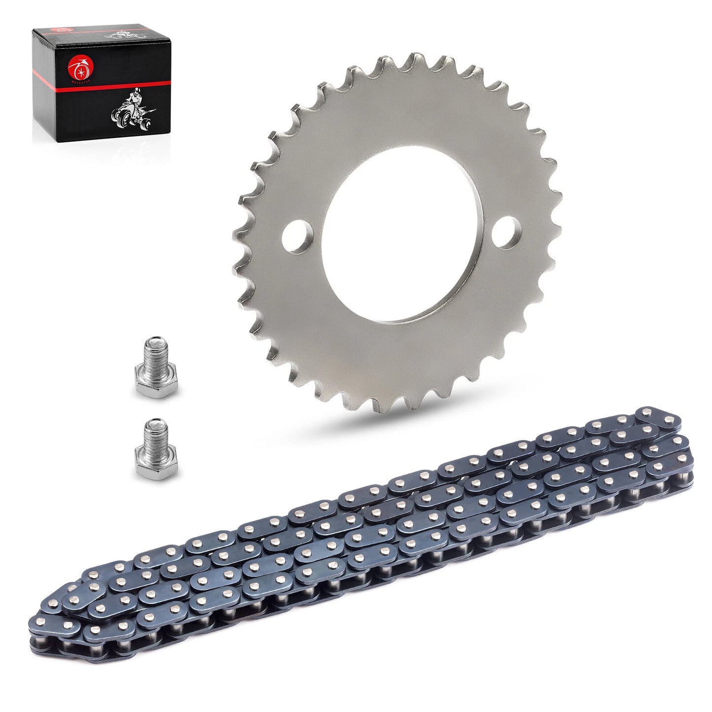 Chain & Sprocket for Honda ATC185/ATC185S/ATC200/ATC200E/ATC200X/ATC200M/ATC200S