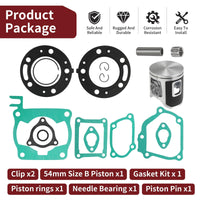 Top End Rebuild Kit for Honda CR125R 1992-1999 Piston/Needle Bearing/Gaskets