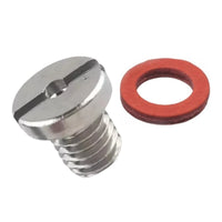 Drain Fill Plug Screw & Gasket Kit for Yamaha Outboards Lower Unit