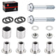A Arm Bushings Bearing Seal Bolt Kit for Kawasaki KFX400 2003-2006