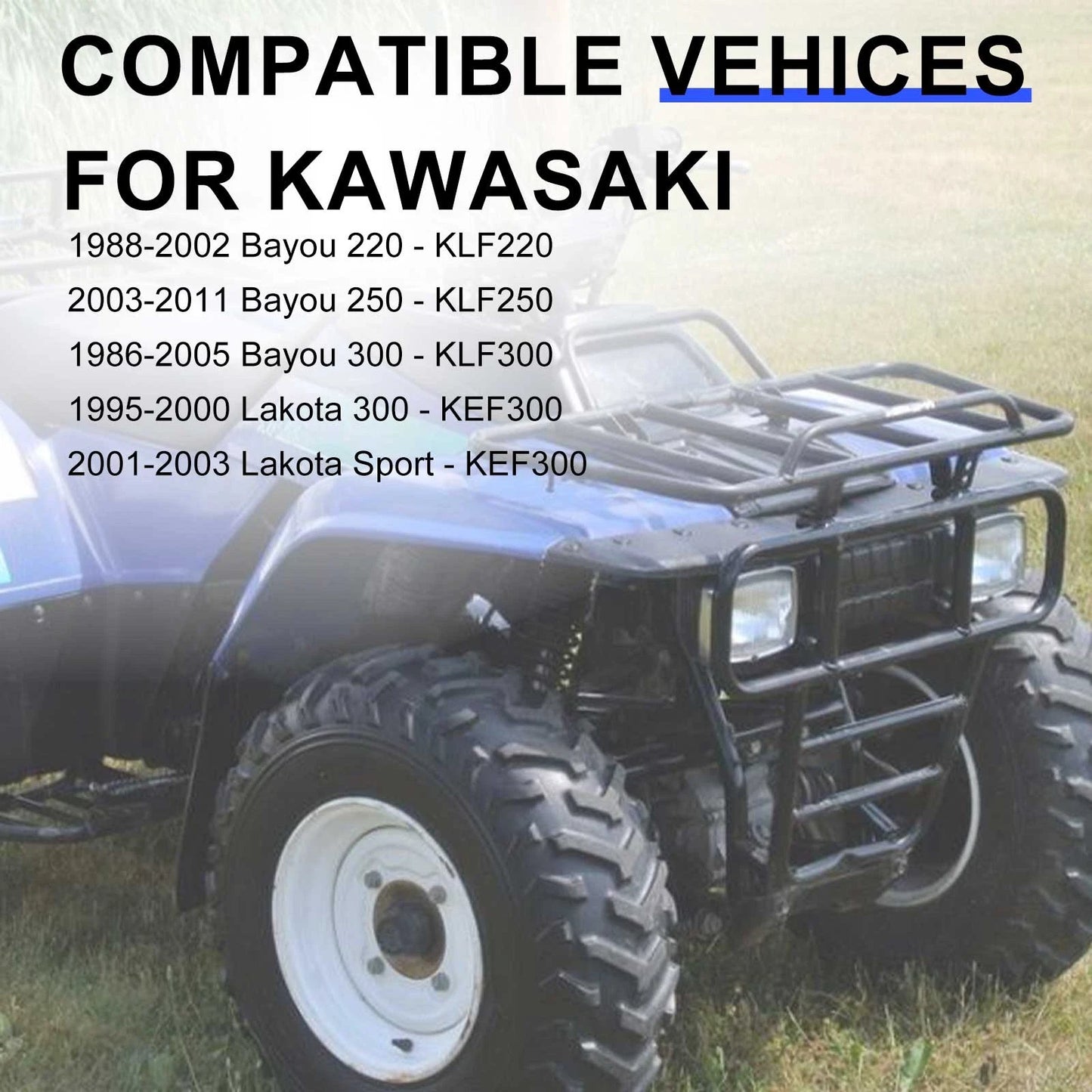 Clutch Hub One Way Bearing & Bushing Set for Kawasaki Lakota 300 KEF300