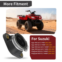 Carburetor Intake Manifold Boot Adapter for Suzuki Eiger 400 2002-2007