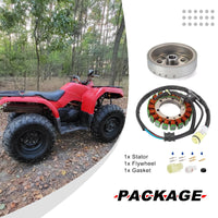 Stator + Flywheel Rotor + Gasket for Yamaha Bruin/Wolverine/Grizzly 350