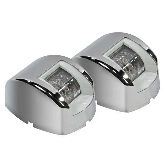 12V LED Navigation Lights Boat Port/Starboard Stainless Steel Cover 2NM