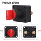 Compact Waterproof 12V 100A Battery Disconnect Switch for RV/Boat Use