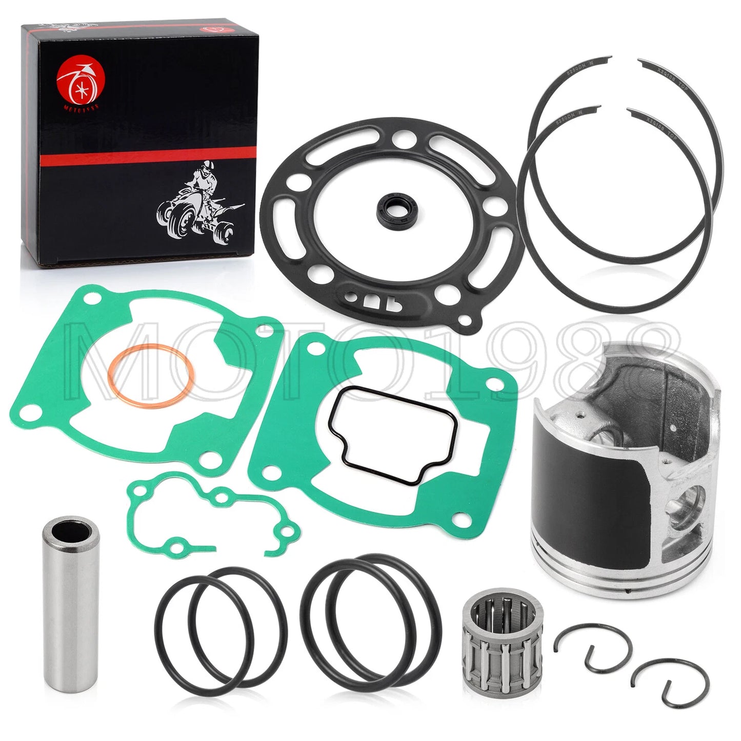 Oversize 0.5mm Piston Bearing Gasket for Kawasaki KX100 1995-2013
