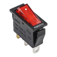 Power Switch Rocker Switch 3 Pins AC 125V 20A for Boat/Cart