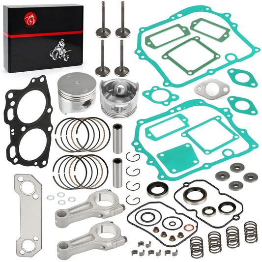 Piston Ring Exhaust Intake Valve Gaskets Connecting Rod for EZGO 295cc 1992-2002
