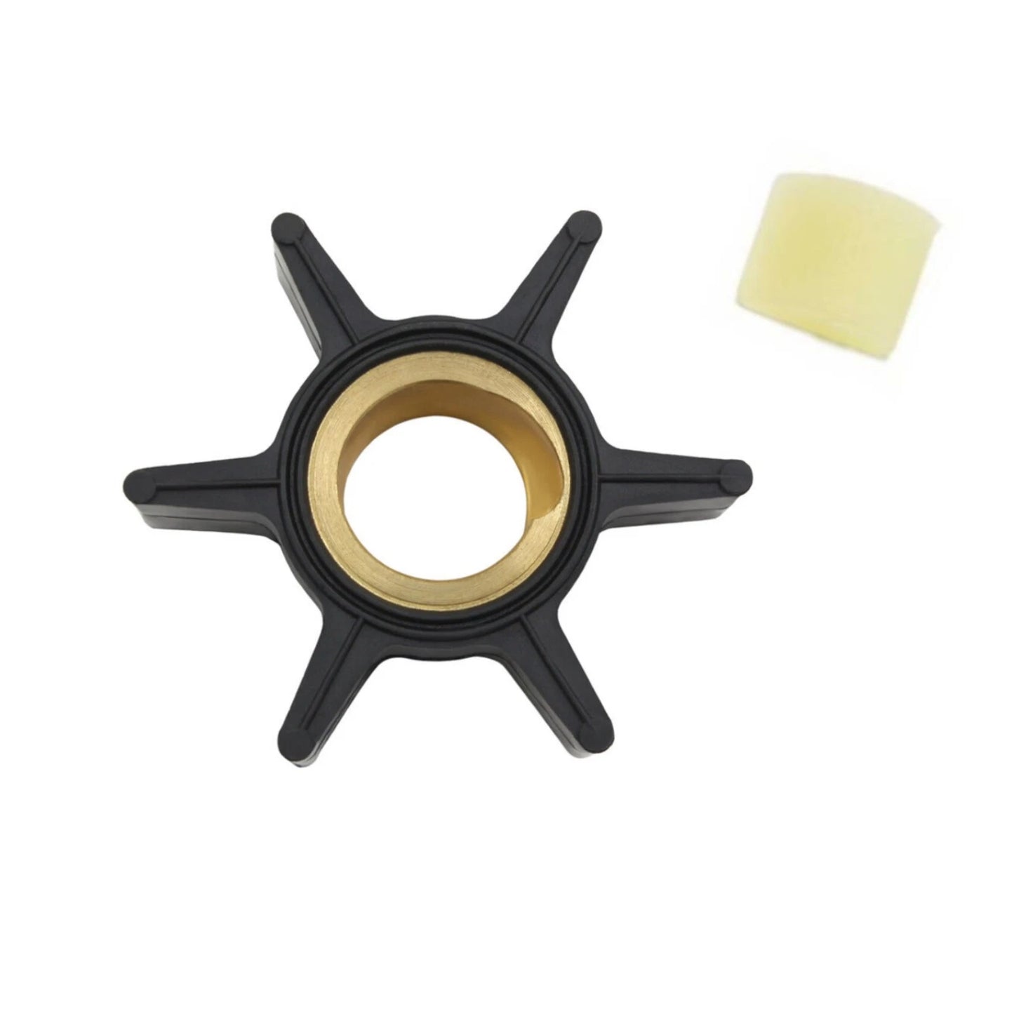 Water Pump Impeller & Key for Johnson/Evinrude 20-35HP Outboard