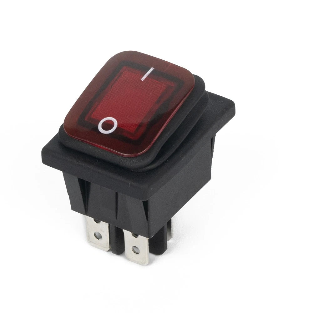Rocker Switch for Boat Dashboard Accessories - Waterproof Rectangle