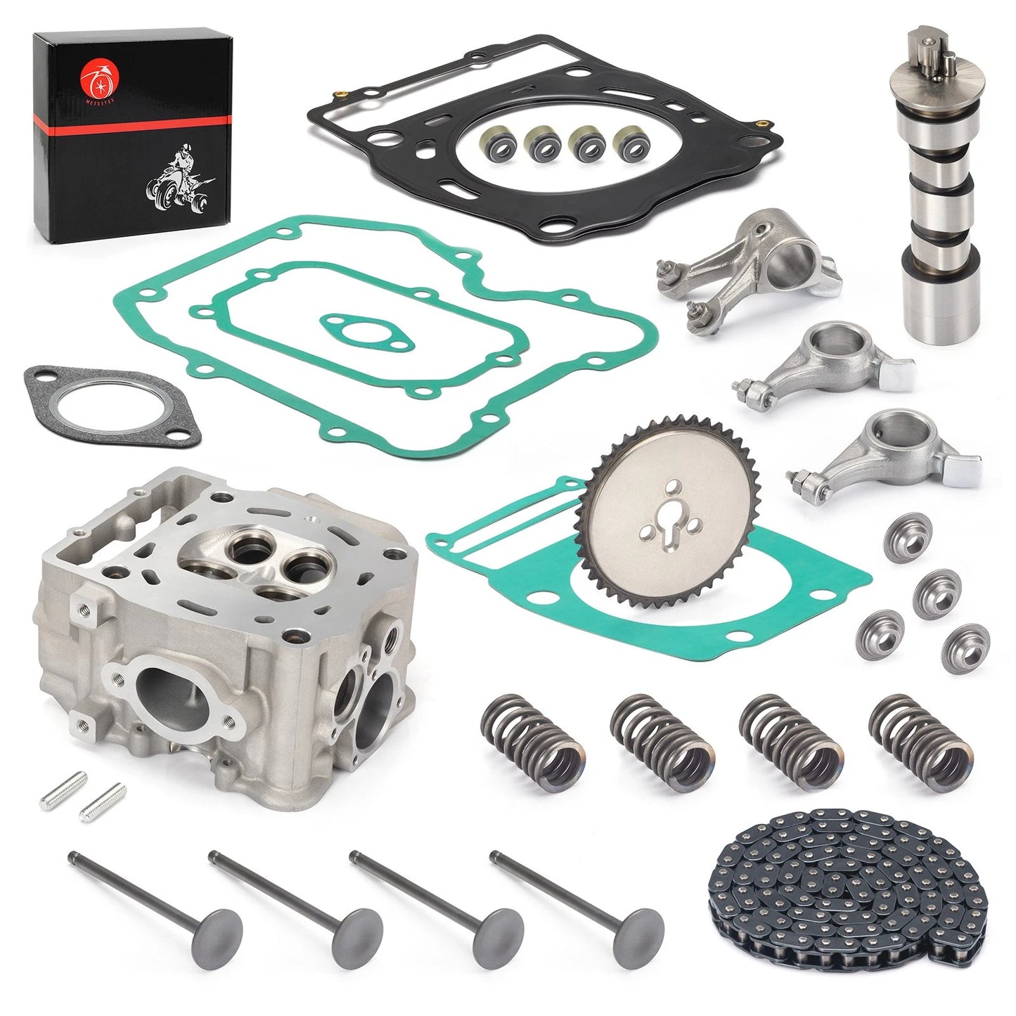 Engine Cylinder Head Camshaft Gasket Kit for Polaris Scrambler 500 (1997-2012)