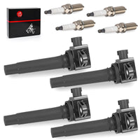 Ignition Coils w/ Spark Plug for Yamaha Waverunner 1800 FX HO/SHO/SVHO