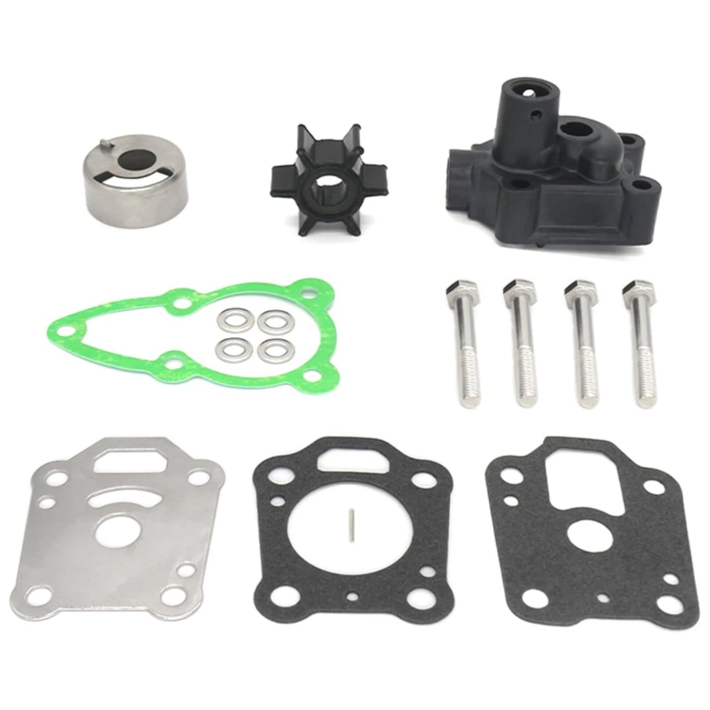 Water Pump Impeller Kit for Mercury Outboard F4/F5/F6 (40-60HP)