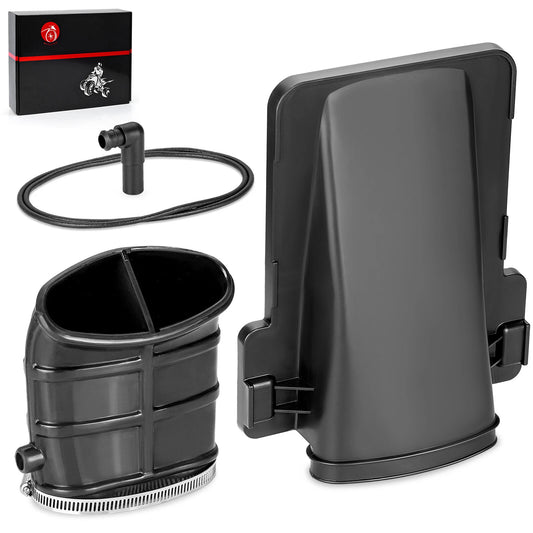 Air Box Lid Cover & DUCT Kit for Yamaha Raptor 660R YFM660R 2001-2005