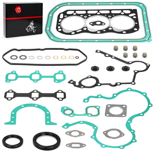 Engine Top End Gasket Rebuild Kit for Kawasaki Mule 2510/3010/4010 Diesel