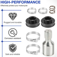 Rear Mid Drive Coupler & Boot Clamp Kit for Arctic Cat Wildcat 1000 4X 2012-2018