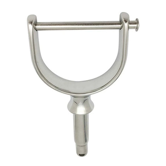 316 Stainless Steel Oarlock Sockets for 12" Paddle, Compatible with Boats
