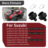 2pcs Drive Shaft Universal Boot for Suzuki Quadrunner 250 LTF250 1988-2002