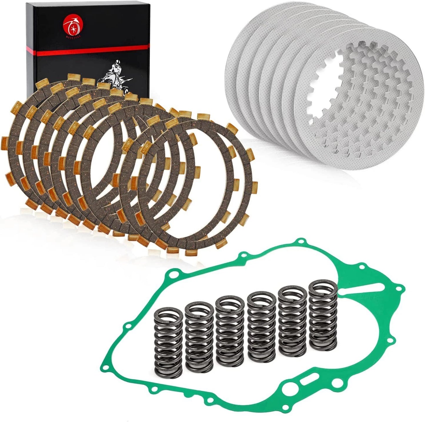 Clutch Kit Heavy Duty Springs & Cover Gasket for Yamaha YFM660R Raptor 2001-2005