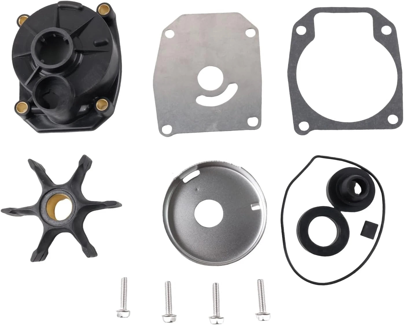 Water Pump Impeller Kit for Johnson/Evinrude Outboards (40-60HP)