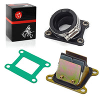 Carburetor Intake Manifold Boot w/ Reed Valve for KAWASAKI KX60 (1990-2003)