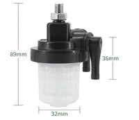 Fuel Filter Assy for Yamaha Outboard Motor 2Pcs Replace Sierra 61N-24560-00