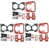 Carb Repair Kit for Johnson Evinrude BRP/OMC Carburetor 3X