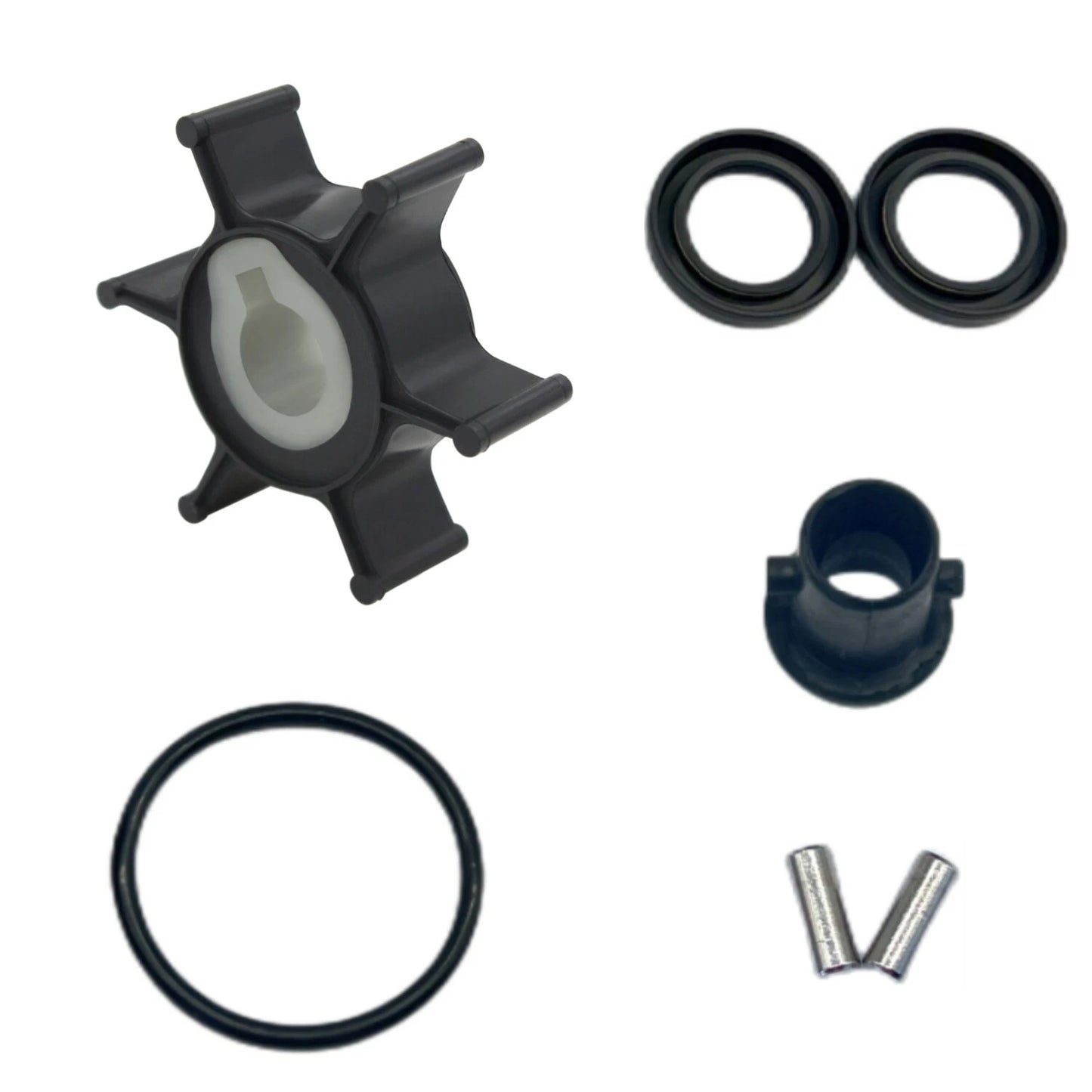 Water Pump Impeller Kit for Mercury Mariner 2HP Outboard Motor