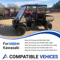 Top End Gasket Rebuild Kit for Kawasaki Mule 3010 Diesel 4x4 (2003-2008)