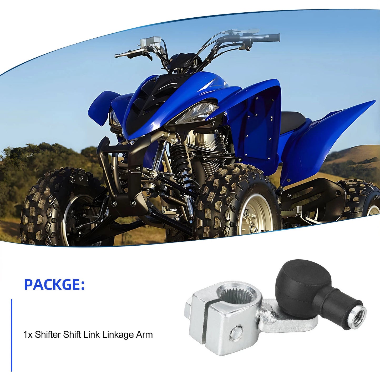 Shifter Linkage Arm for Yamaha Warrior 350 YFM YFM350X (1987-2004)