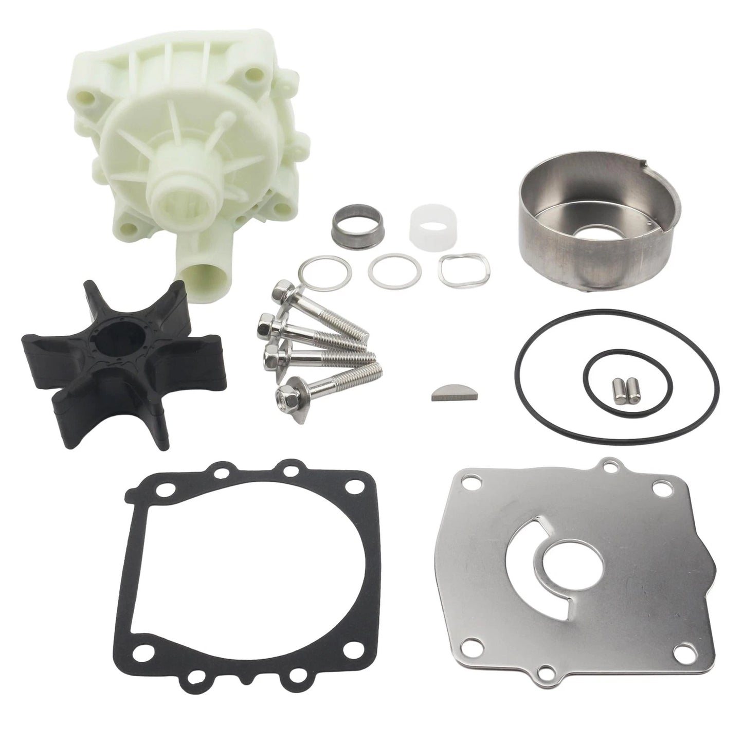 Water Pump Impeller Kit for Yamaha Outboard 61A-W0078-A2/A3 with Housing