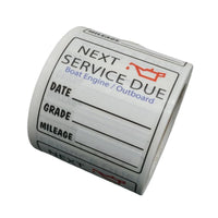 Oil Change Stickers 200 Pcs Next Service Due Reminder for All Vehicles