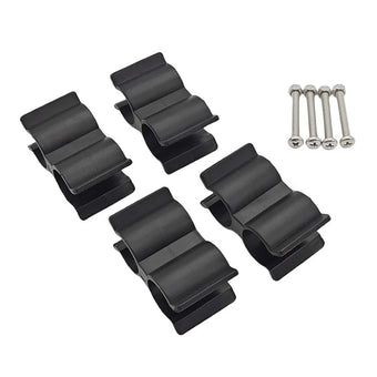 compare product Double Tube Pole Clip Holder for Boat Tops 4pcs Fits 7/8