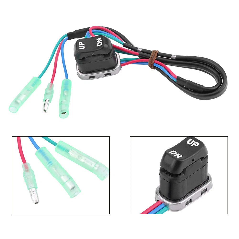 2Pcs Trim Tilt Switch for Yamaha Outboard Motors