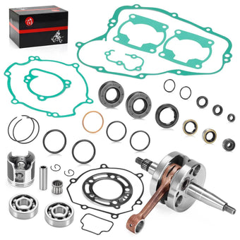 compare product Engine Rebuild Kit for Kawasaki KX100 (2006-2013) Crankshaft Piston Gaskets