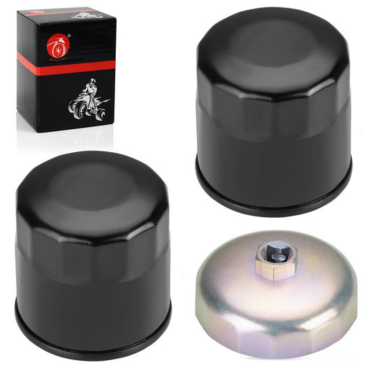Oil Filter 2pcs for Honda PC800/RC51/RVT1000R/Rebel 500 (1990-2002)