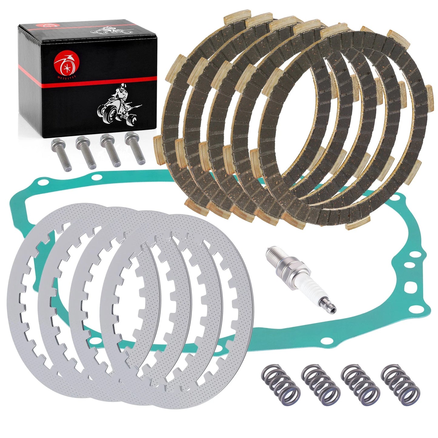 Clutch Kit Heavy Duty Springs & Gasket for Honda XR200R (1981-2002)