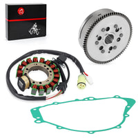 Flywheel Rotor Magneto Stator w/Gasket for Yamaha Grizzly 600 4x4 (99-01)