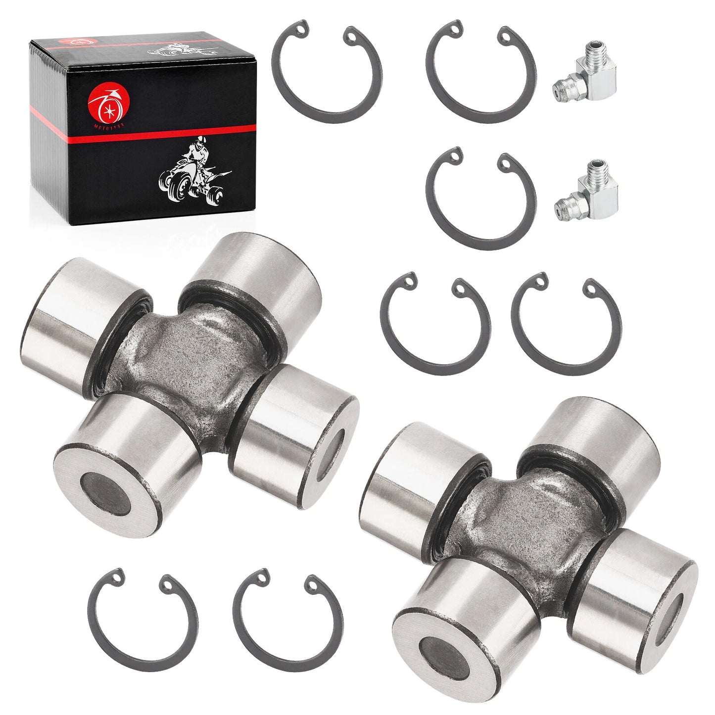 Renegade 500/800/1000 4X4 Rear Drive Shaft U-Joint Kit for Can-Am x2