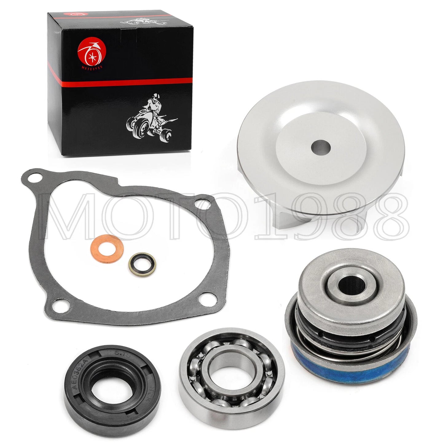 Water Pump Impeller Bearing Seal Gasket for Polaris Ranger 500/Crew 500