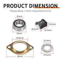 Steering Post Bushings Kit for Polaris Scrambler 400/500 2001-2007
