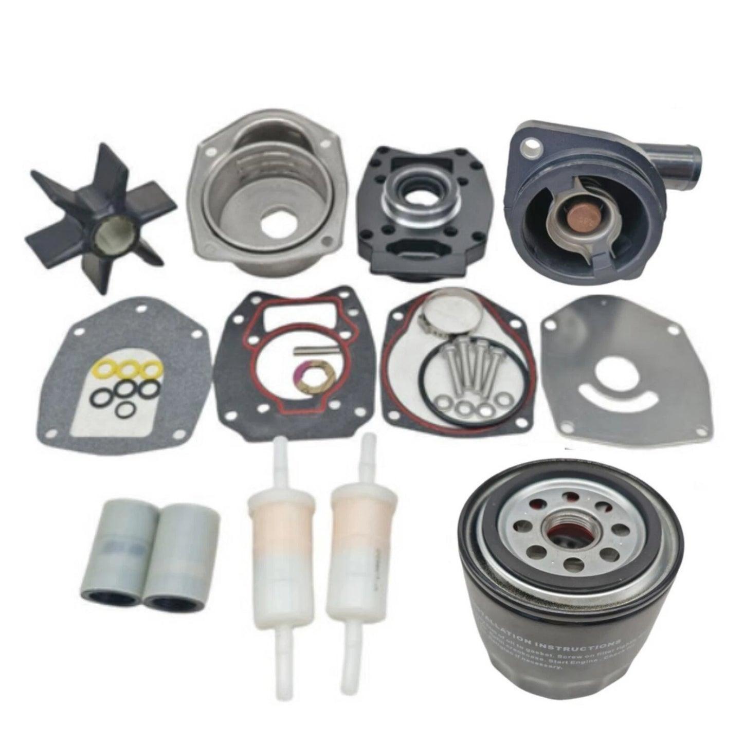 Outboard Maintenance Kit for Mercury 75-115HP 4-Stroke (1.7L)