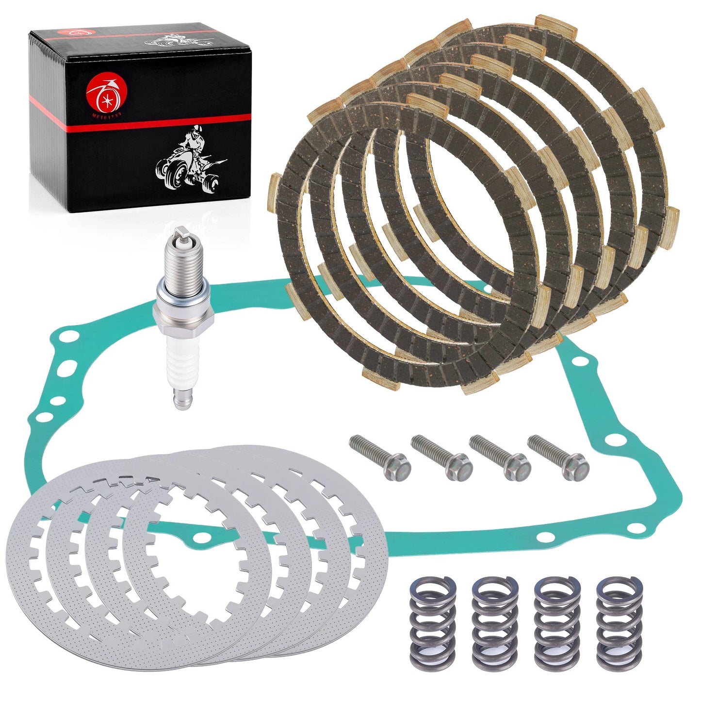 Clutch Kit Heavy Duty Springs & Gasket for Honda XR200R (1981-2002)