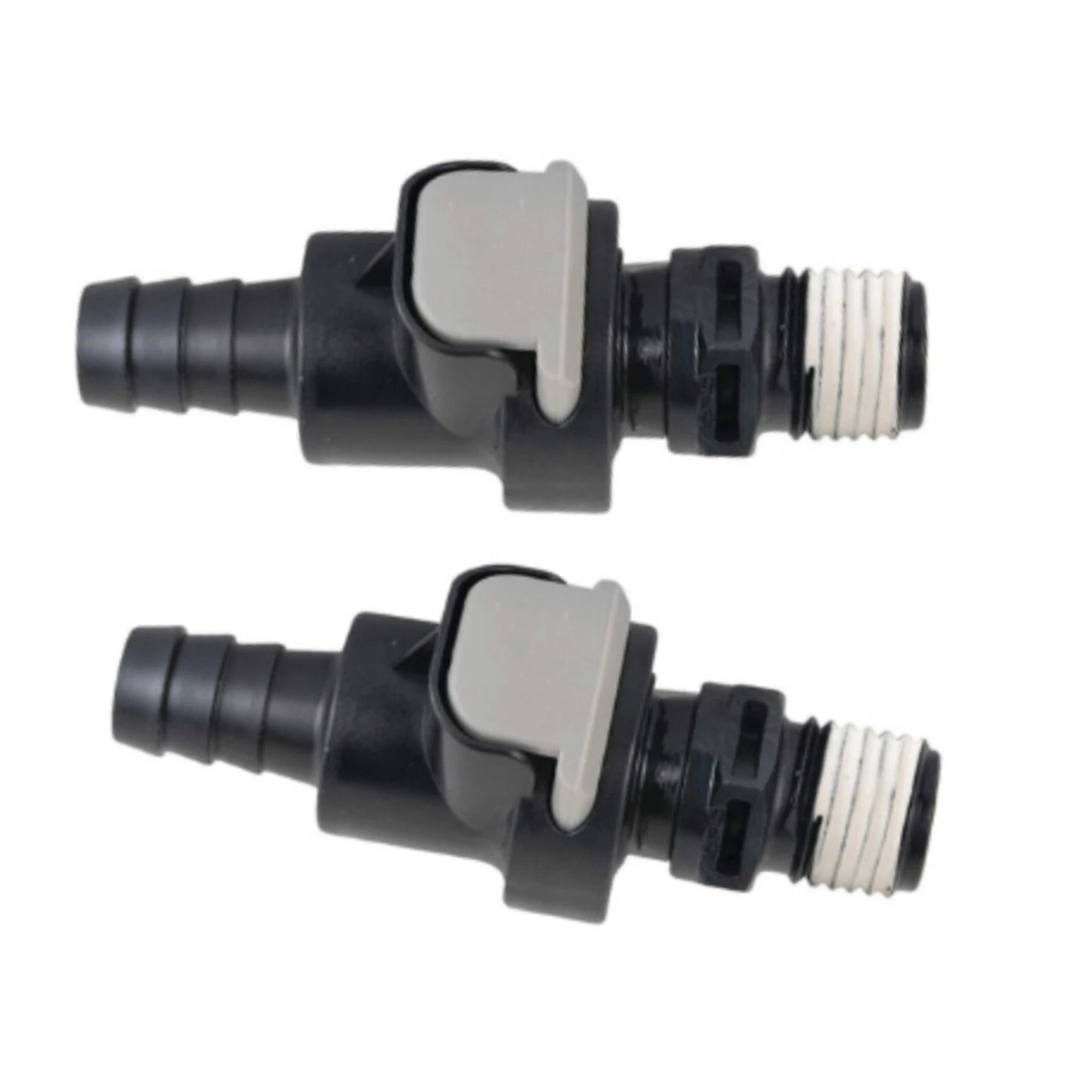 2Pcs Universal Male/Female Sprayless Connector for Marine Applications