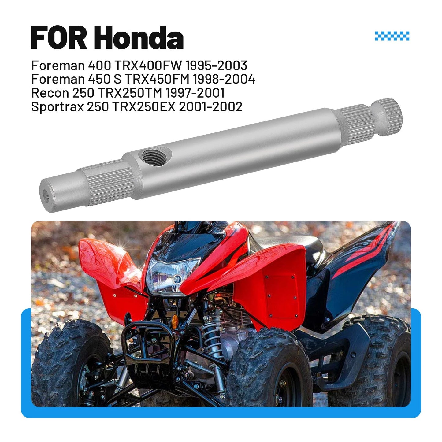 Spindle Gearshift for Honda Foreman 450 TRX450FM 4x4 S (1998-2004)