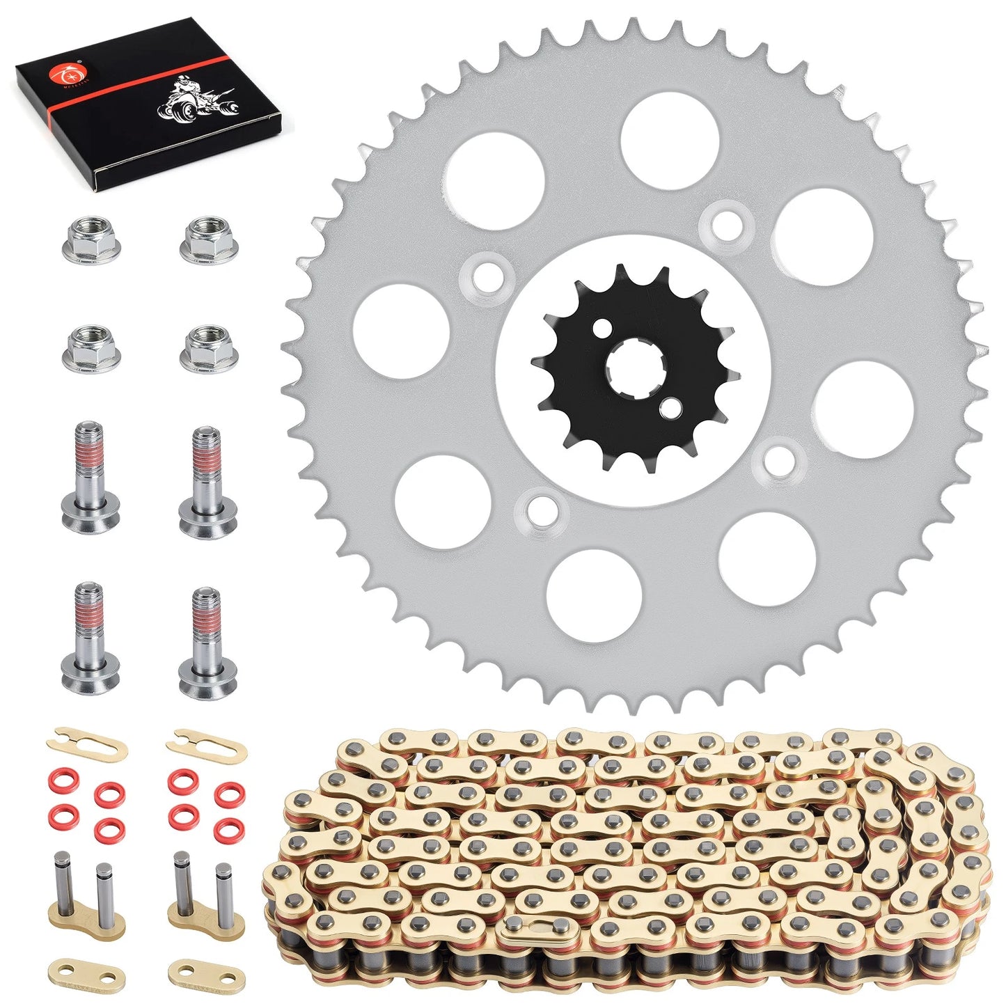 Drive Sprocket & Chain Kit for Honda XR100R/CRF100F 14/50T 428 X-Ring