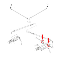 5PCS Power Trim Bushing for Sierra OMC/BRP 18-2341-1 Models
